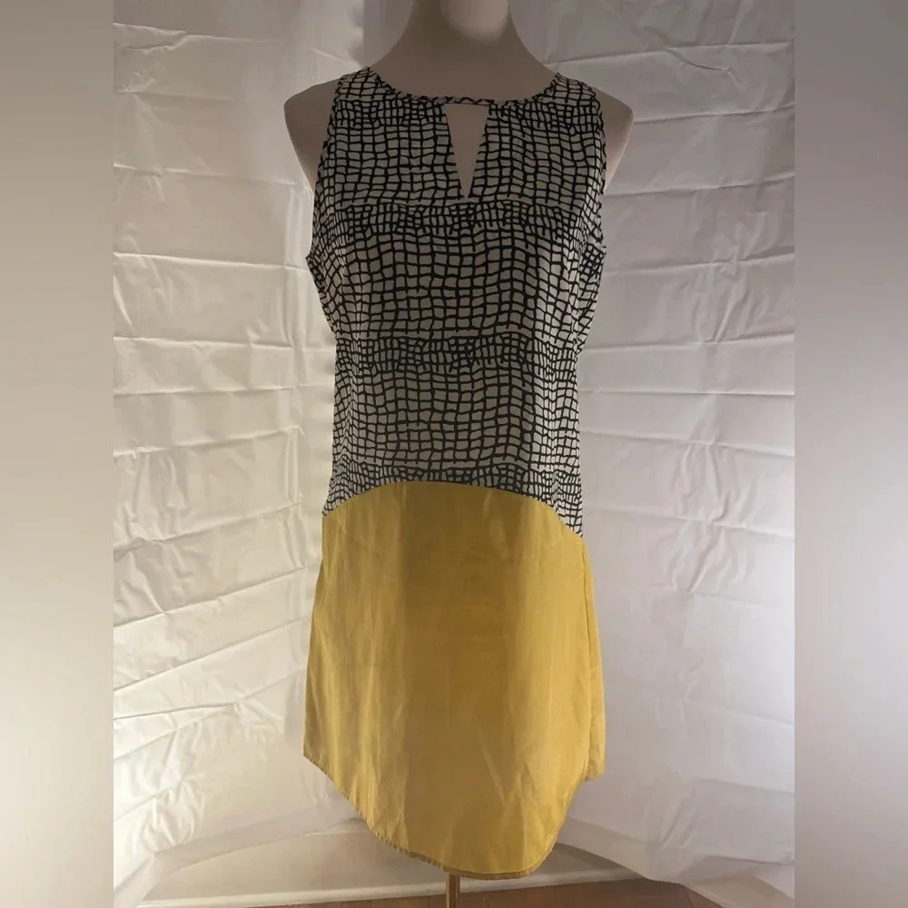 THML Black and Yellow Women's Dress